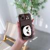 Cute Panda Pattern Soft TPU Phone Case for iPhone 17 Air 16 15 14 Pro Max Plus 13 12 Mini 8 7 X Xs Back Cover