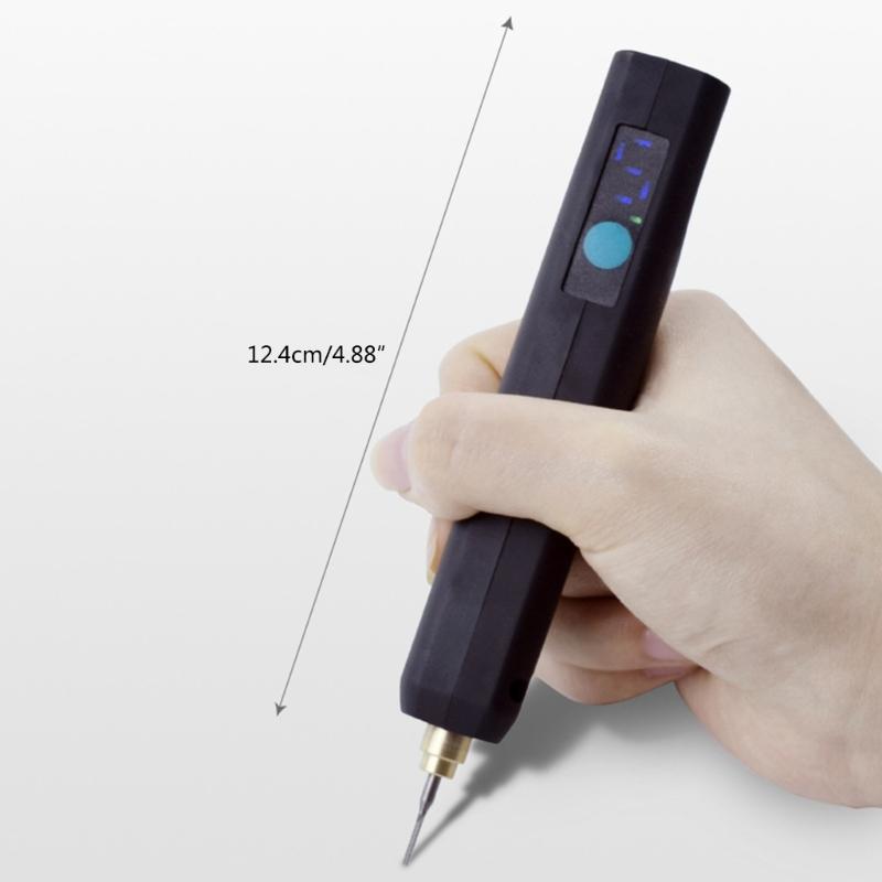 Mini-Elektro-Gravierschleifer, tragbare 3,7-V-Schleifmaschine, USB-Aufladung, kleines Gravierwerkzeug, Entfernung von Metallrost