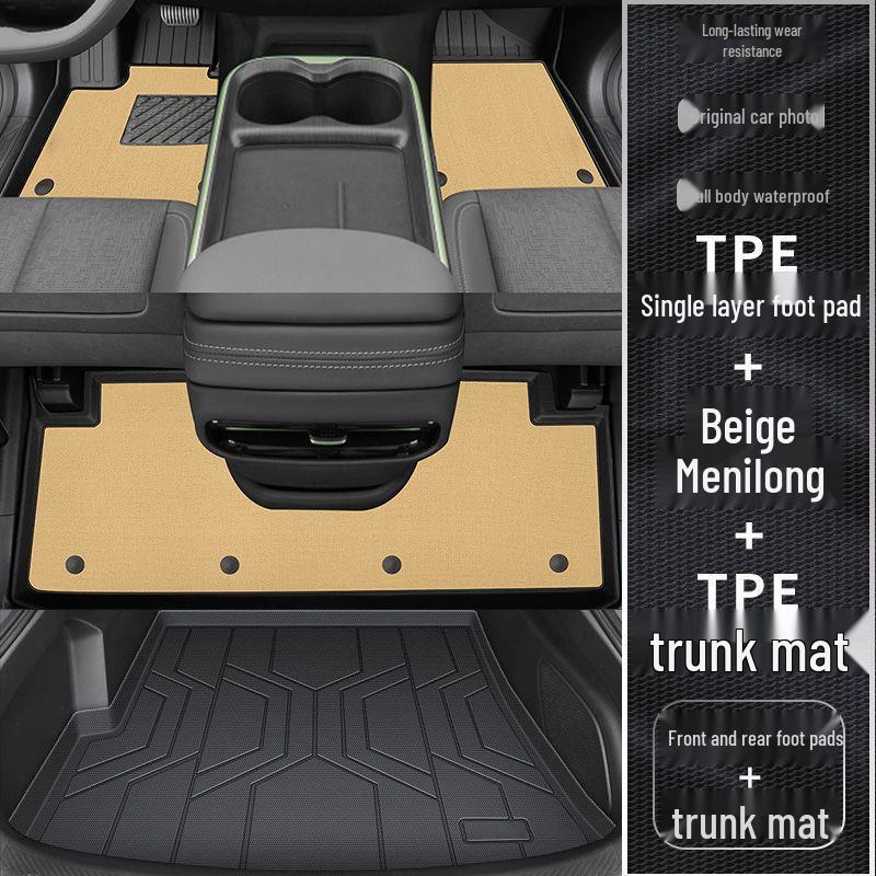 Original BENTENG Yuyi 03 TPE Full Coverage Floor & Trunk Mats