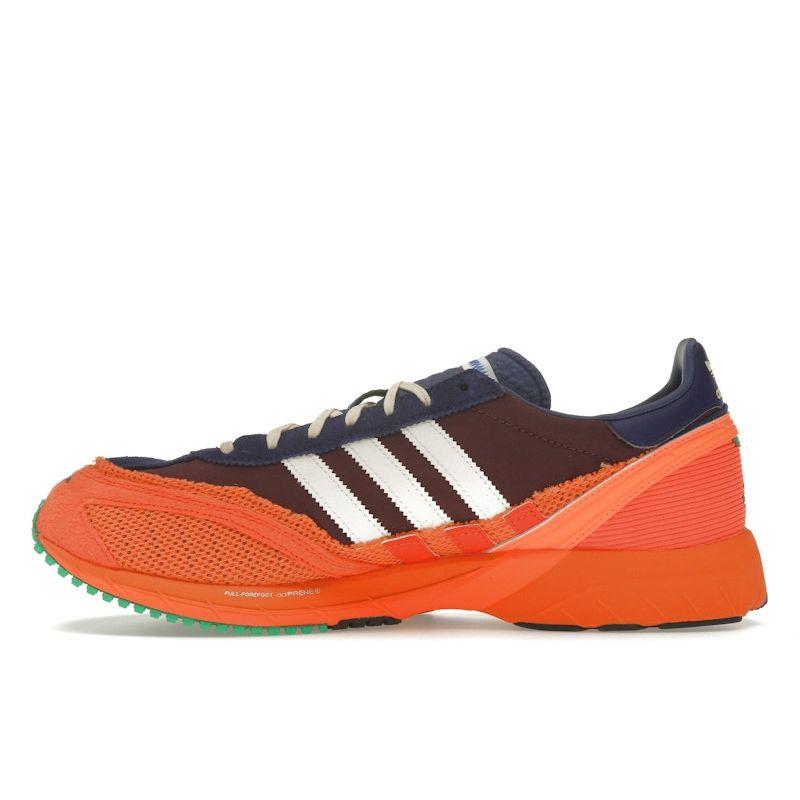 Bad Bunny x adidas Adizero SL72 High Fashion Unisex Sneakers Red Maroon Chalk-White JP8815