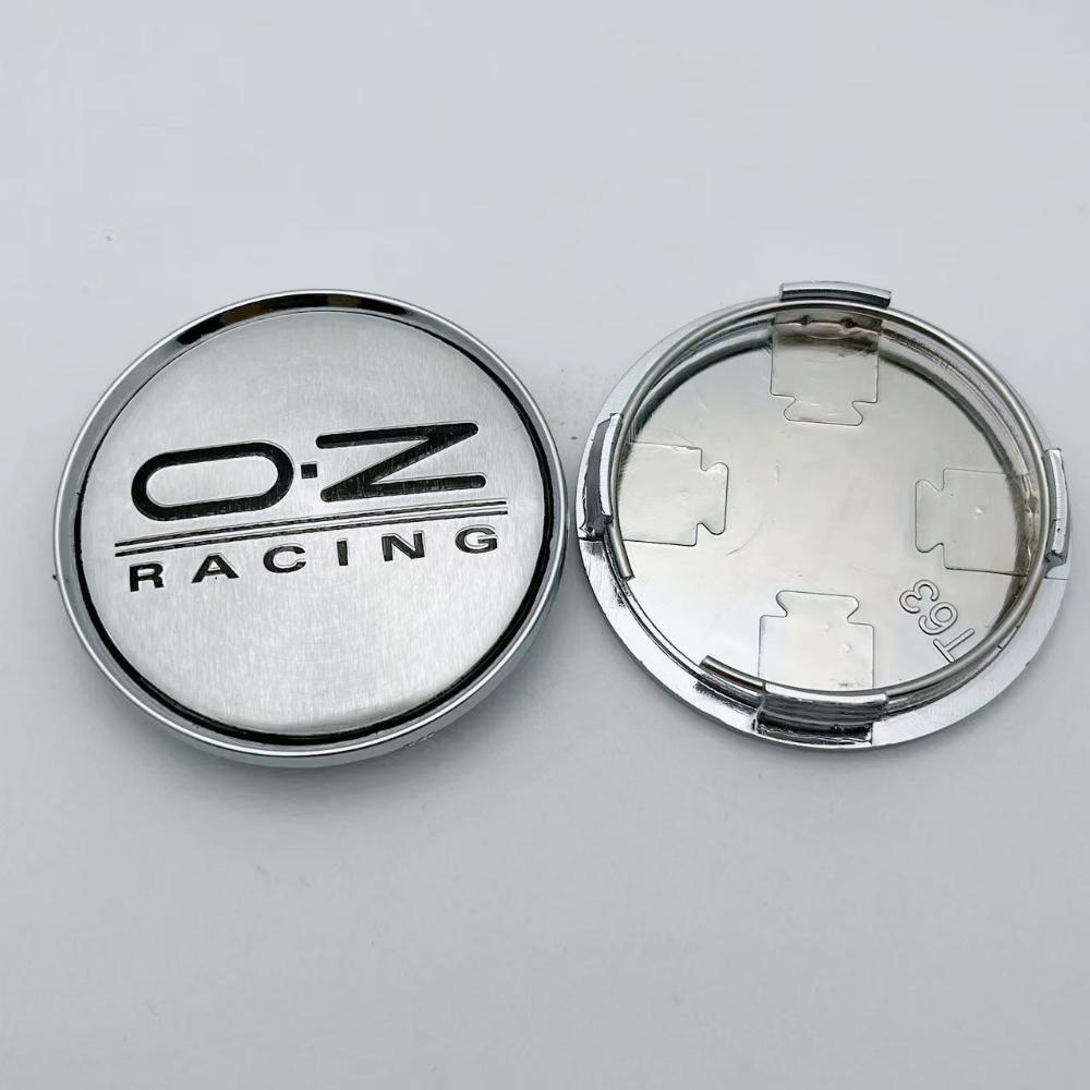 4pcs 63mm 58mm OZ O.Z Racing Logo Emblem Badge Car Wheel Center Cap Wheel Hubcap Rims Dust Cover M592 Car Styling Accessories
