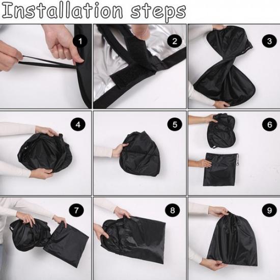 Car Sun Shade Windshield Window Sunshade Cover For Ford Kuga 2013-