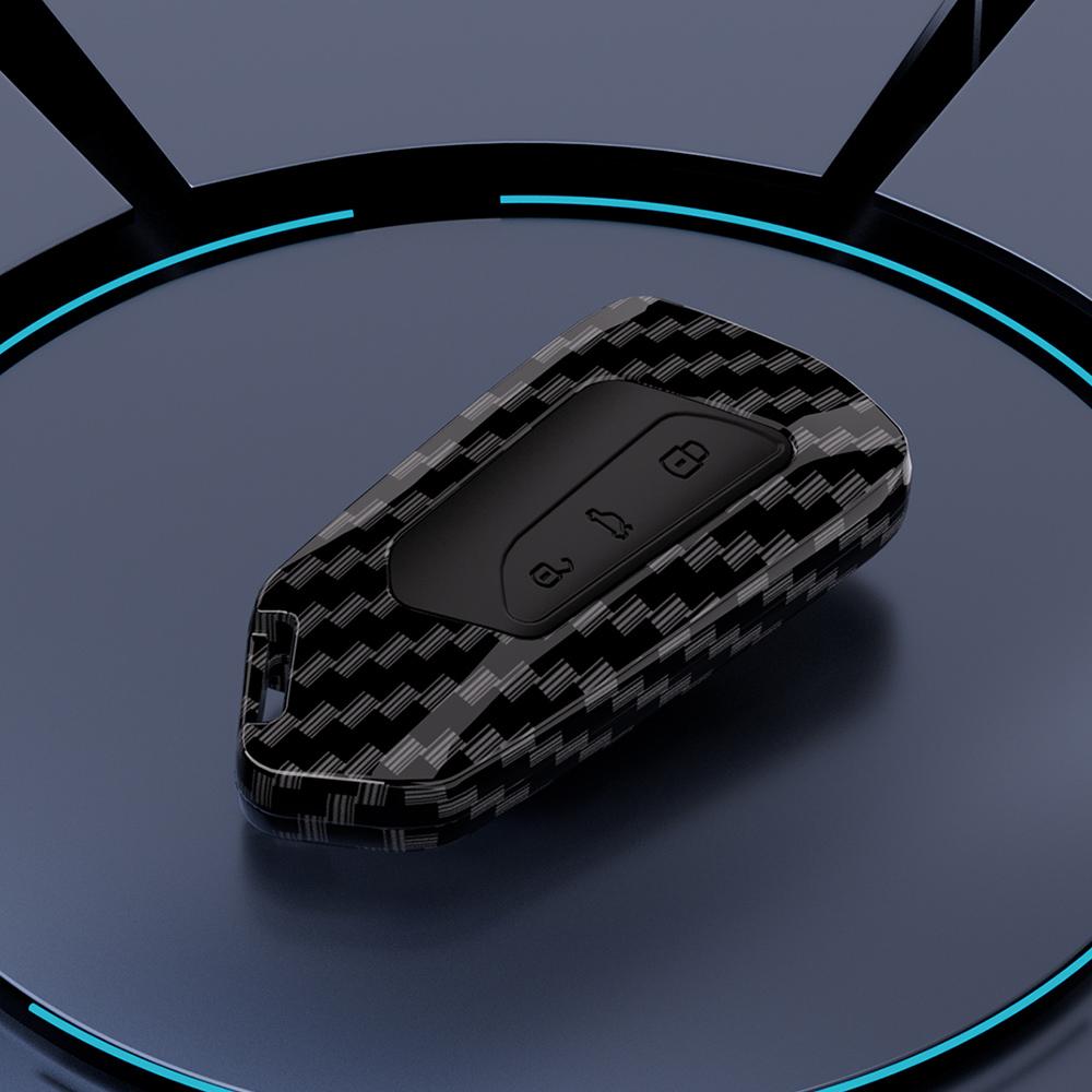 

2026 Hot For Volkswagen VW ABS Carbon Key Case For VW Golf 8 ID4 Cupra Formentor Tarraco Mk7 Gti Mk8 Skoda Octavia 4 Seat Leon M