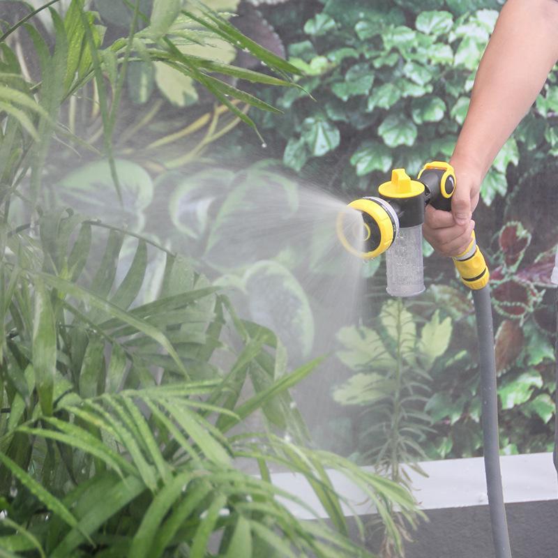Multi-functional Foam Hose: Garden Watering, Vegetable Sprinkler, Fertilizing, Car Wash Tool