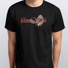 Threejah Black Midi Schlagenheim T-SHIRT S M L XL XXL 3 4 XL couleurs Noir