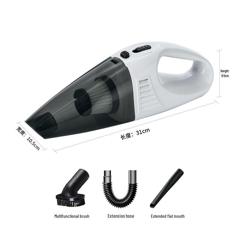 Portable Cordless Mini Car Vacuum Cleaner - Ideal Gift