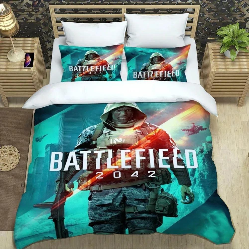 Game Battlefield Bedding Set For Bedroom Soft Modern Bedspreads Comefortable Kids Duvet Cover Quilt Cover And Pillowcase