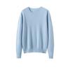 Mengyiqiu Cashmere Women's Loose Round Neck Pullover Sweater - New Arrival