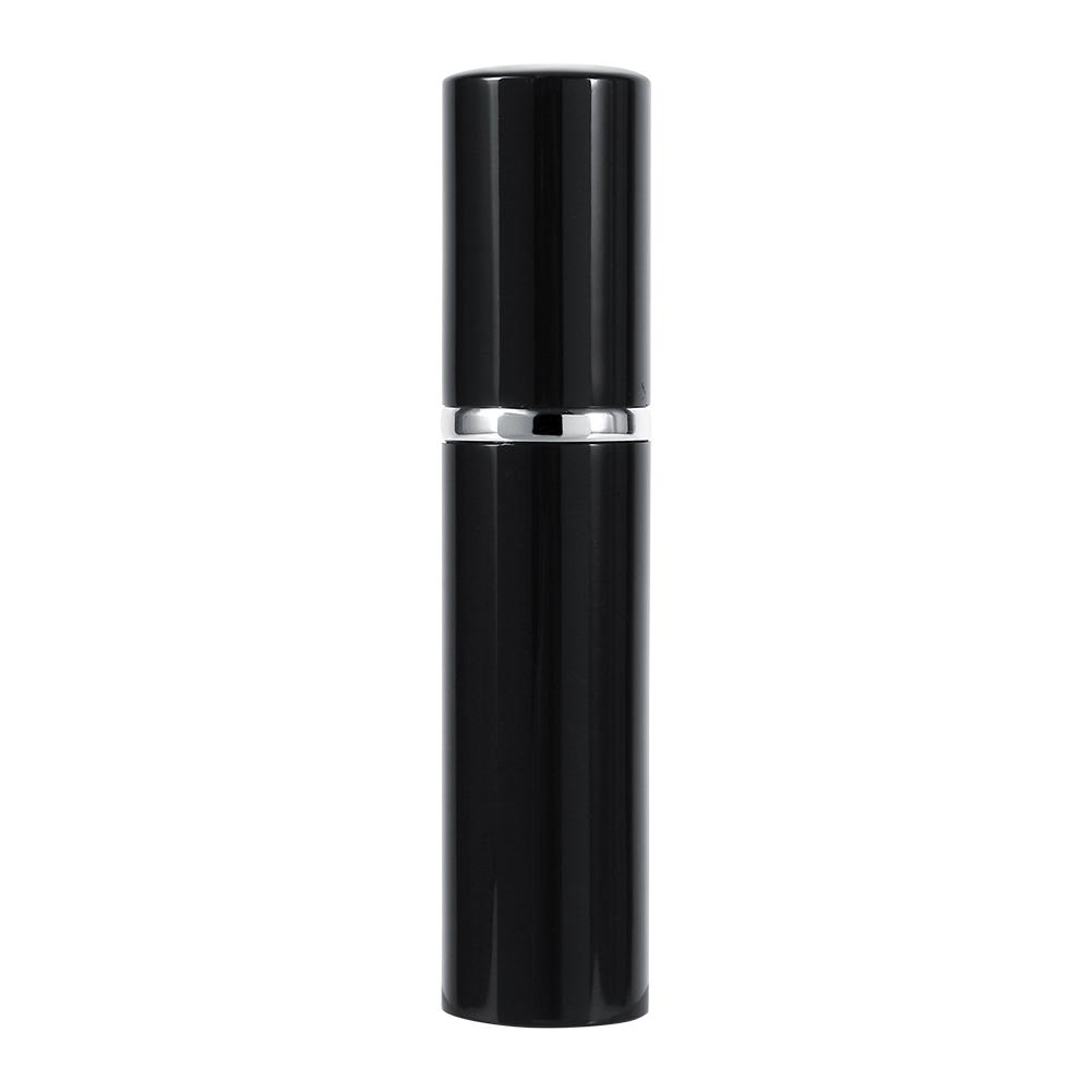 5ml Practical Portable Scent Spray Bottle Women Aluminium Empty Perfume Atomizer Black