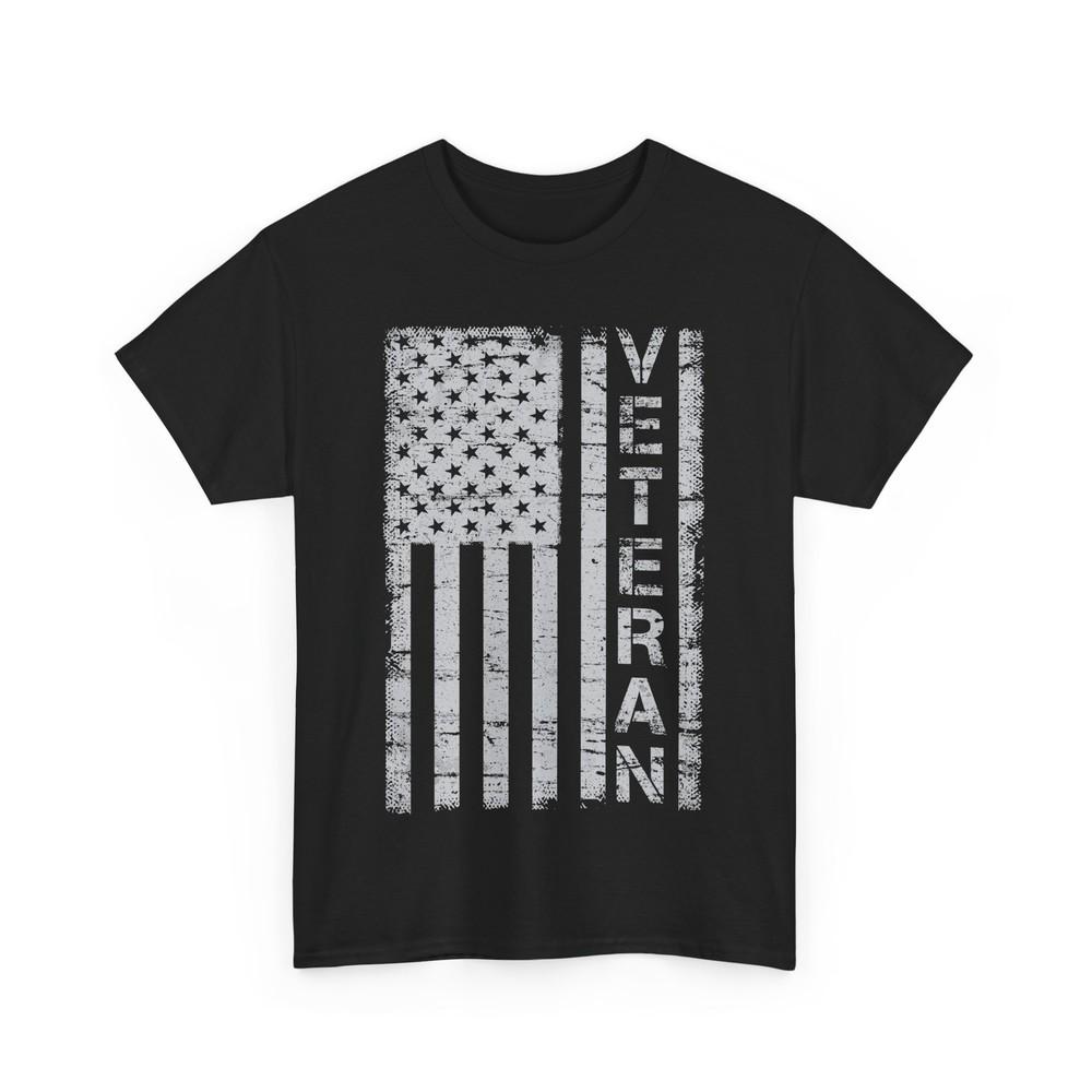 Veteran Shirt, Veteran's Day American Flag Dad Men Vintage Shirt