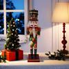 1 Classic Nutcracker Figurine, Nutcracker Resin Figure, Christmas Decorations, Gifts, Exquisite Details and Vintage Charm