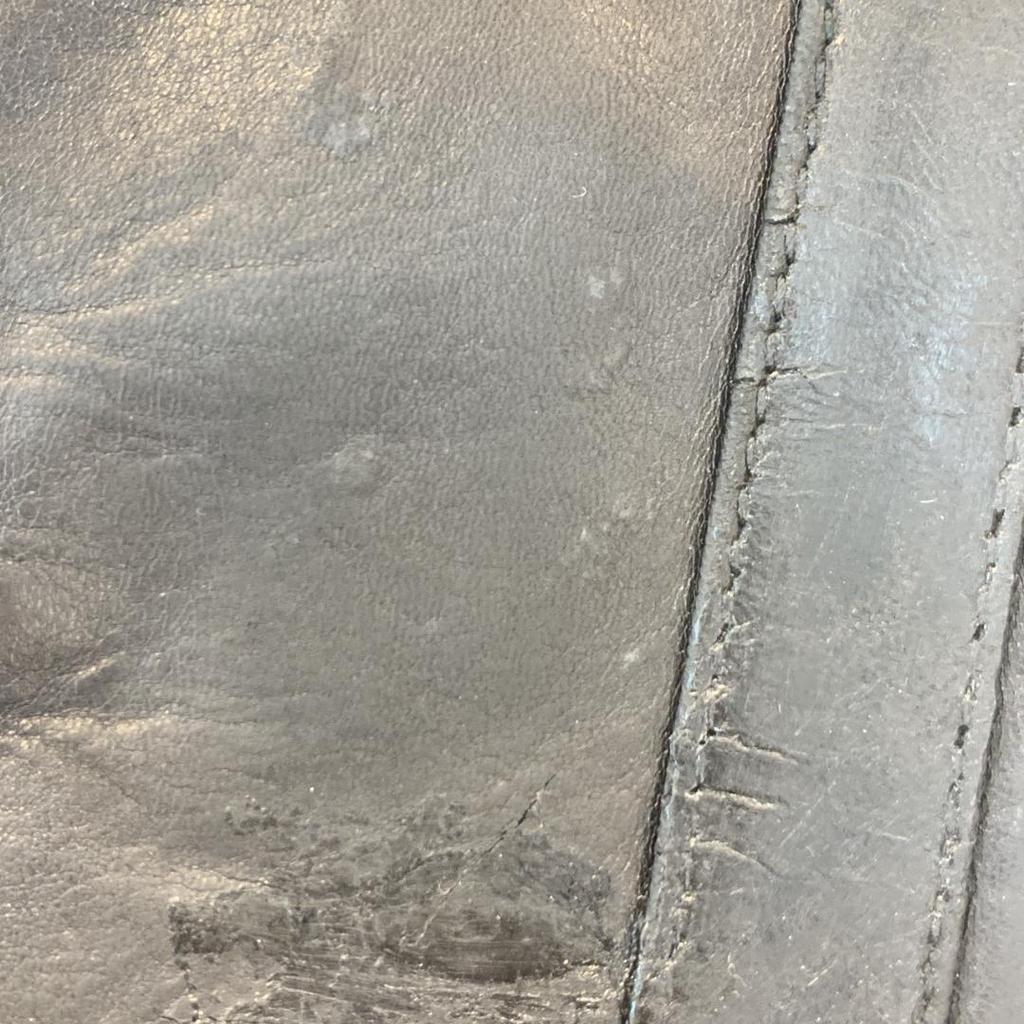 PRADA Handbag Shoulder Bag Shoulder Strap Tote Bag Nappa Leather Black Silver Hardware Logo Embossed Flap White Tag