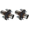 2 PCS Exhaust Spherical Joint Repair Flange Spring Bolt Kit Welding Stainless Steel Muffler Repair Flange Spring Bolt Tool