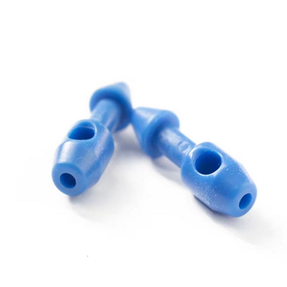 

10 шт. Инструмент для оснастки Подводная охота Резиновая вставка Резиновая лента для дайверов Вставки для вилки Рыболовный аксессуар Blue-10pcs