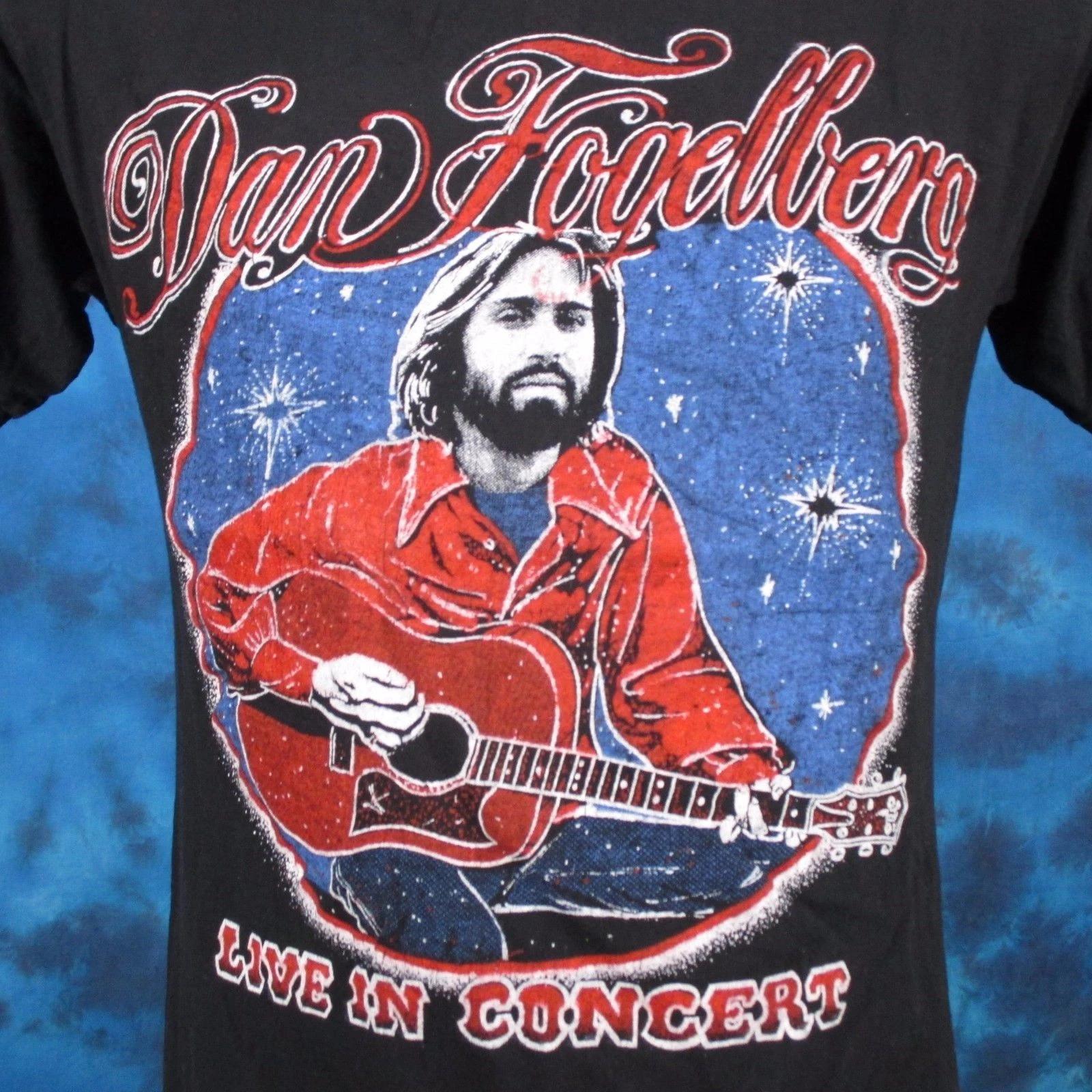 винтажная футболка 80-х DAN FOGELBERG INNOCENT AGE TOUR XXS рок-концерт мягкая L
