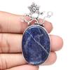 Anheng Sodalitt Sølv Edelsten Smykker Håndlaget Belagt Sterling Naturlig
