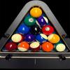 Precision-Engineered Professional Billiard Rack System That Eliminates Gaps,Heavy Duty Solid Wood Billiard 8-Ball/9-Ball
