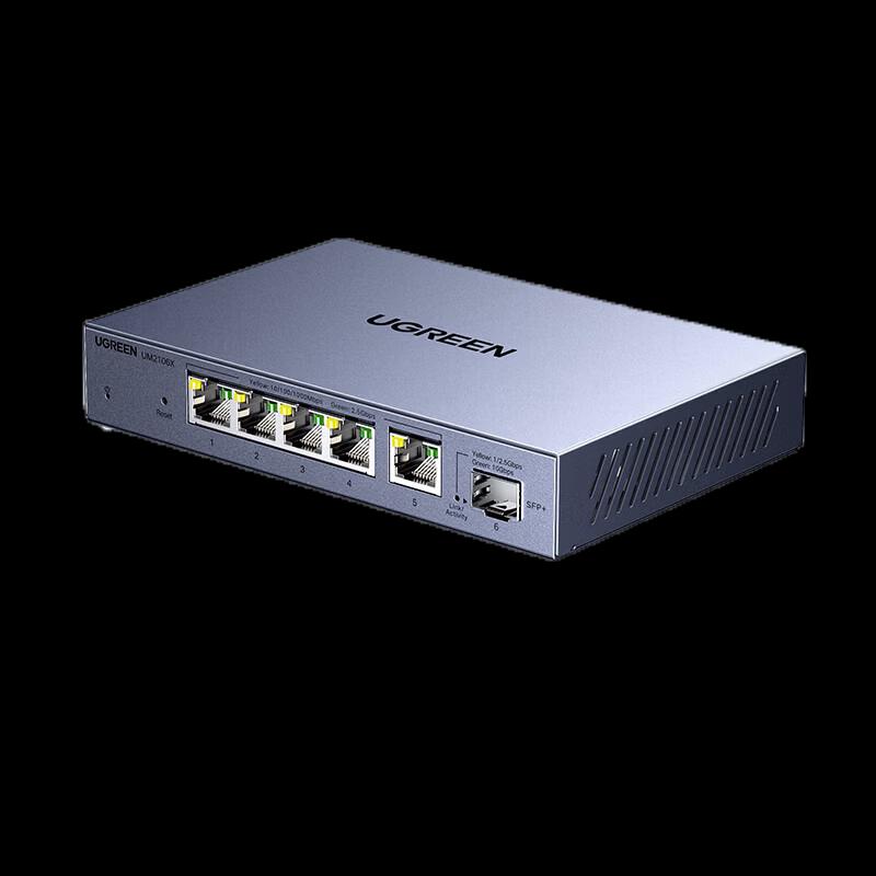 UGREEN CM753 5-Port 2.5G Ethernet + 10G SFP+ Web Smart Managed Switch