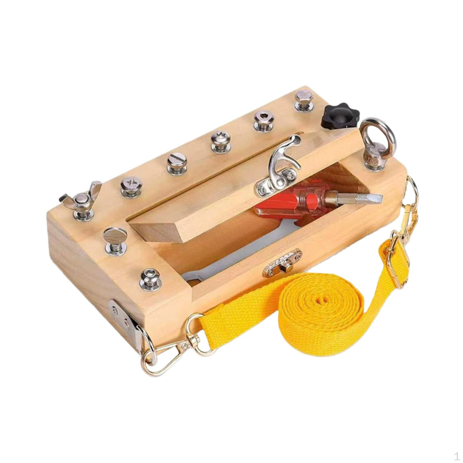 

Screwdriver Board Set Educational Wrench Nuts Bolts Motor Activity Toy Sensory for 2