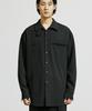 SSY Balmacaan Welt Pocket Shirt Jacket Black
