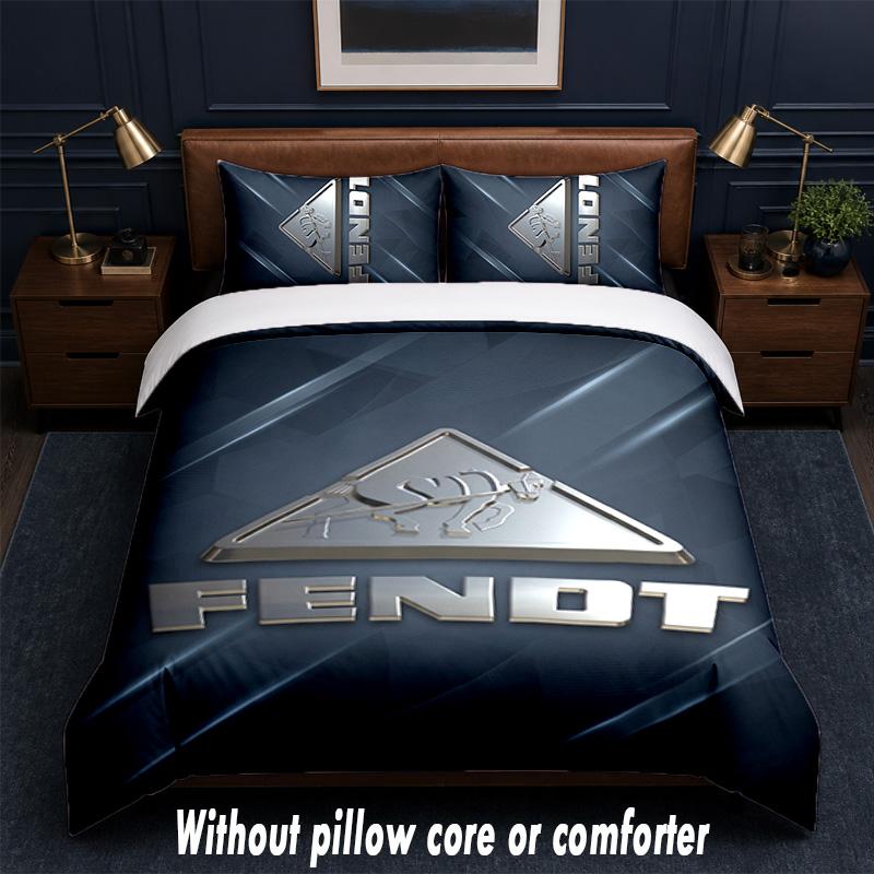 Set Biancheria da Letto Design Fendt 1 Copripiumino + 2 Federe Morbido Traspirante Biancheria da Letto per la Casa