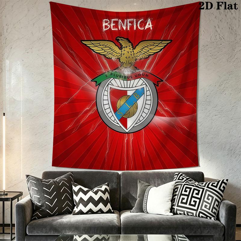 Benfica POSTER Wandbehang Gedruckte Stoffdecke Dekorative Wandteppiche für Schlafzimmer Wohnzimmer Heimdekoration