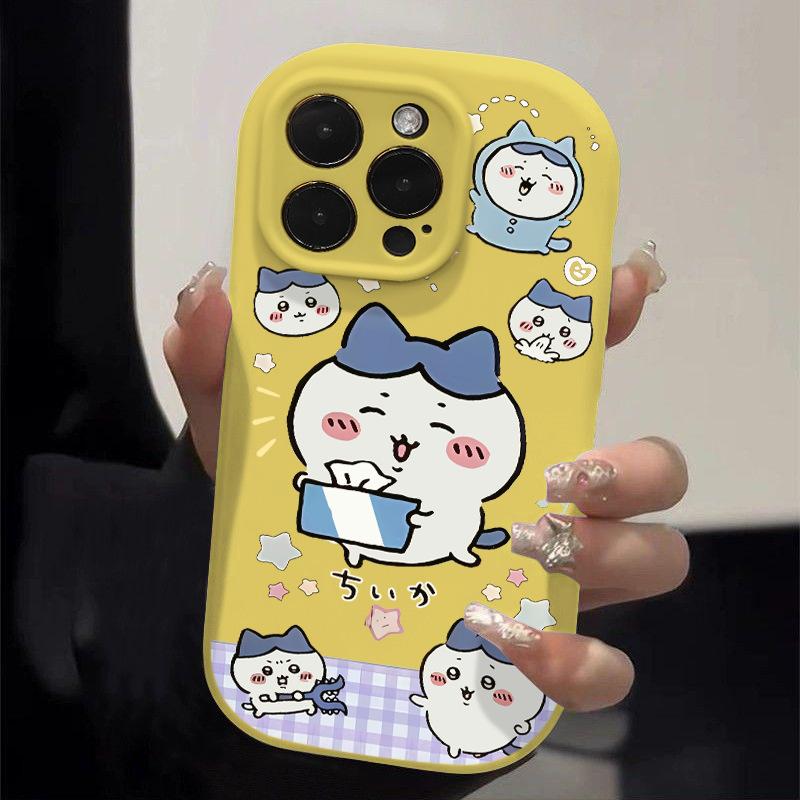

Tissue Jiyi for Apple 16promax Fine Hole Fat Phone Case for IPhone15/14/13/12 New Model For Apple 7