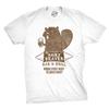 Mens Funny T Shirts The Hairy Beaver Bar and Grill Sarcastic Drinking Graphic