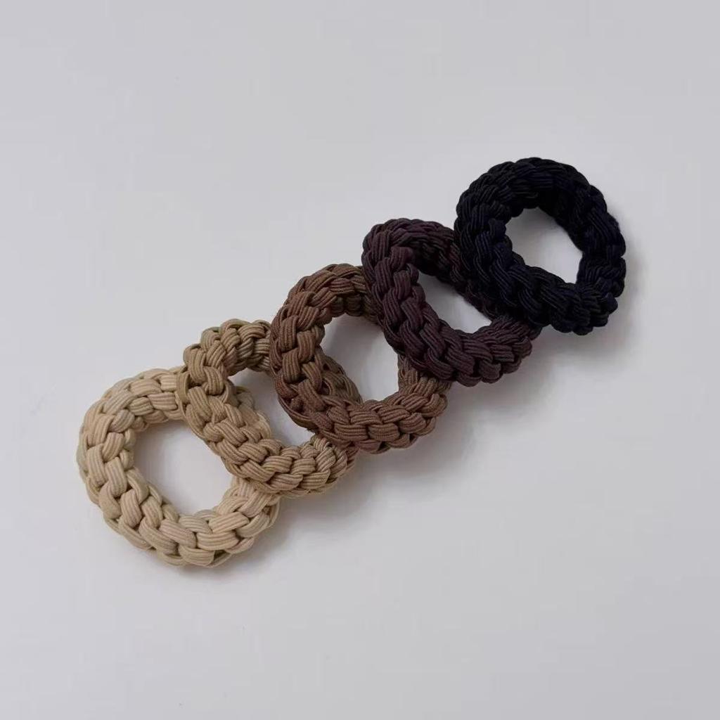 5pcs/bag High Elastic Durable Rubber Bands for Women Without Damaging Headwear Female Hairbands Hair Style Accessories for Women