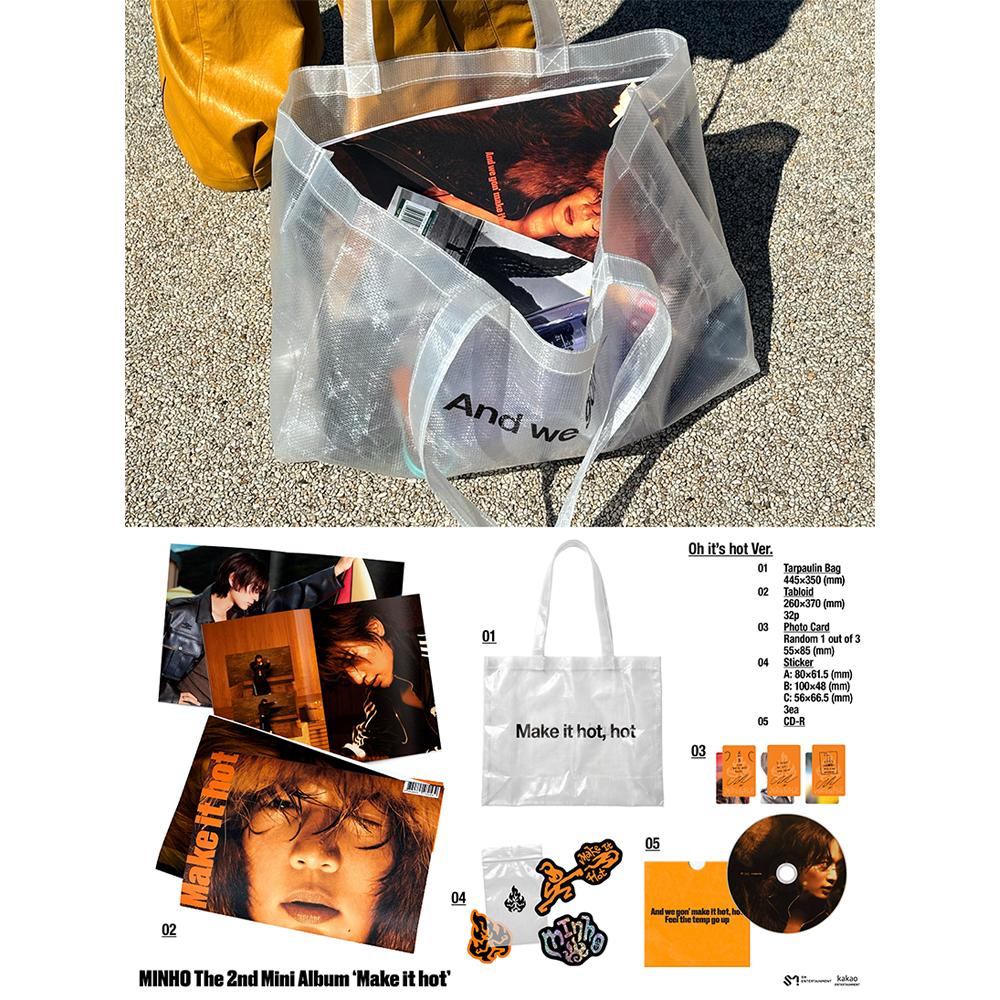 [Pre-order] MINHO - Make it hot (Oh its hot Ver.)