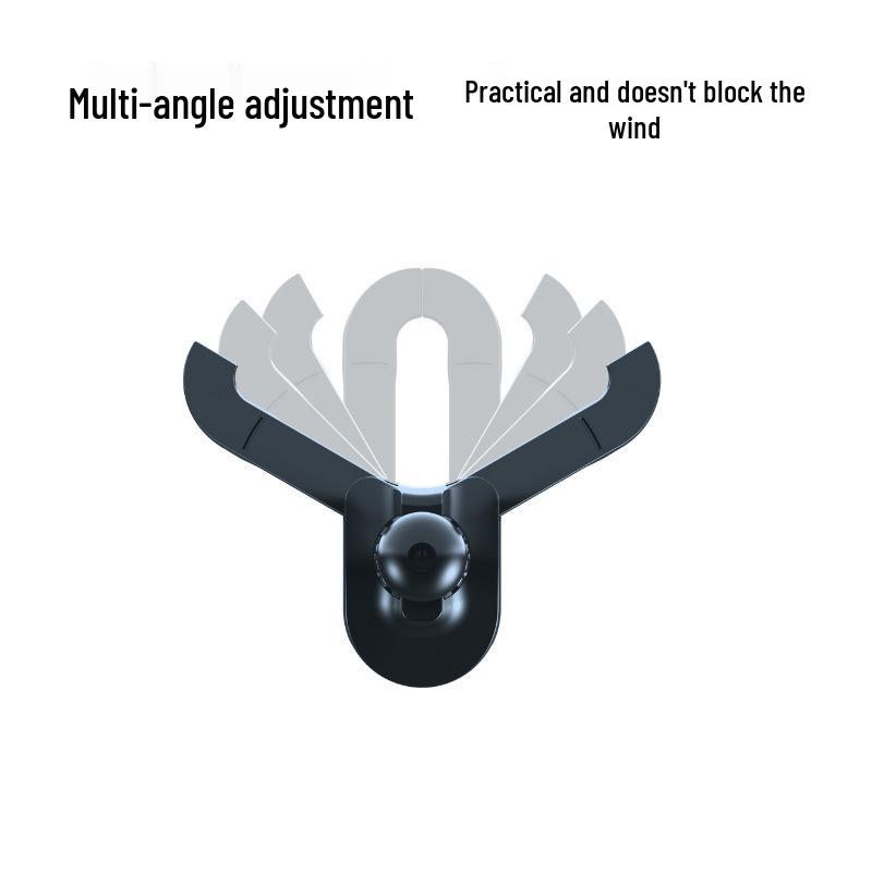 Universal Car Phone Holder: Air Vent & Dashboard Mount for Navigation