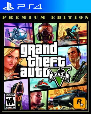 Grand Theft Auto V Premium Online Edition - PlayStation 4 Standard Edition (Import Version)