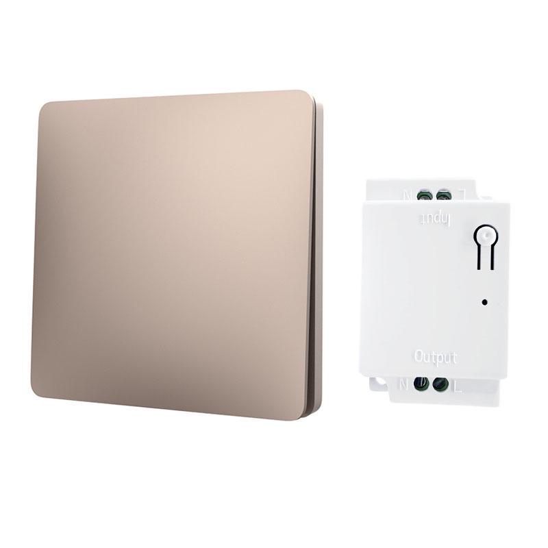 Self-Powered Wireless Switch: Stick-On Multi-Control Remote for 86-Type Panels, No Wiring Needed