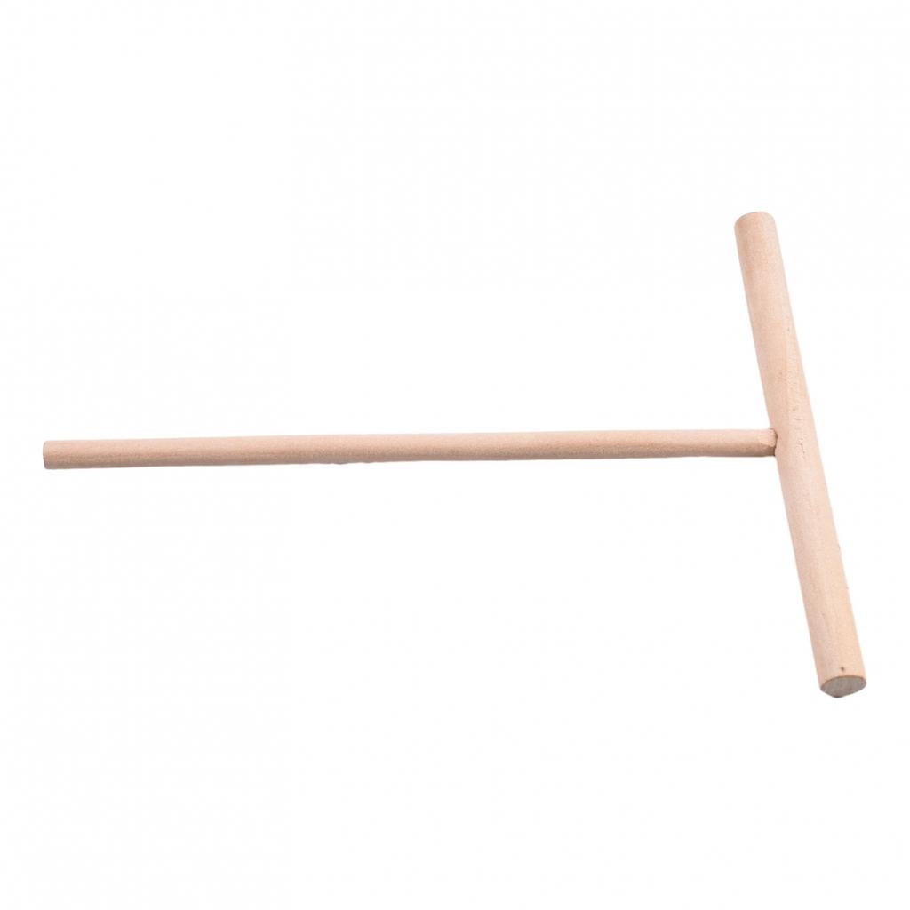 2 Pcs Wooden Round Batter Pancake Crepe Spreader Kitchen Tools 16cm Brand New