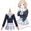 Idol Master Shining Color Cosplay Costume Sakura Makino Anime Stage Performance Costume