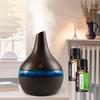 300ml Wood Grain Humidifier & Essential Oil Diffuser  Perfect for Home, Office, Desk