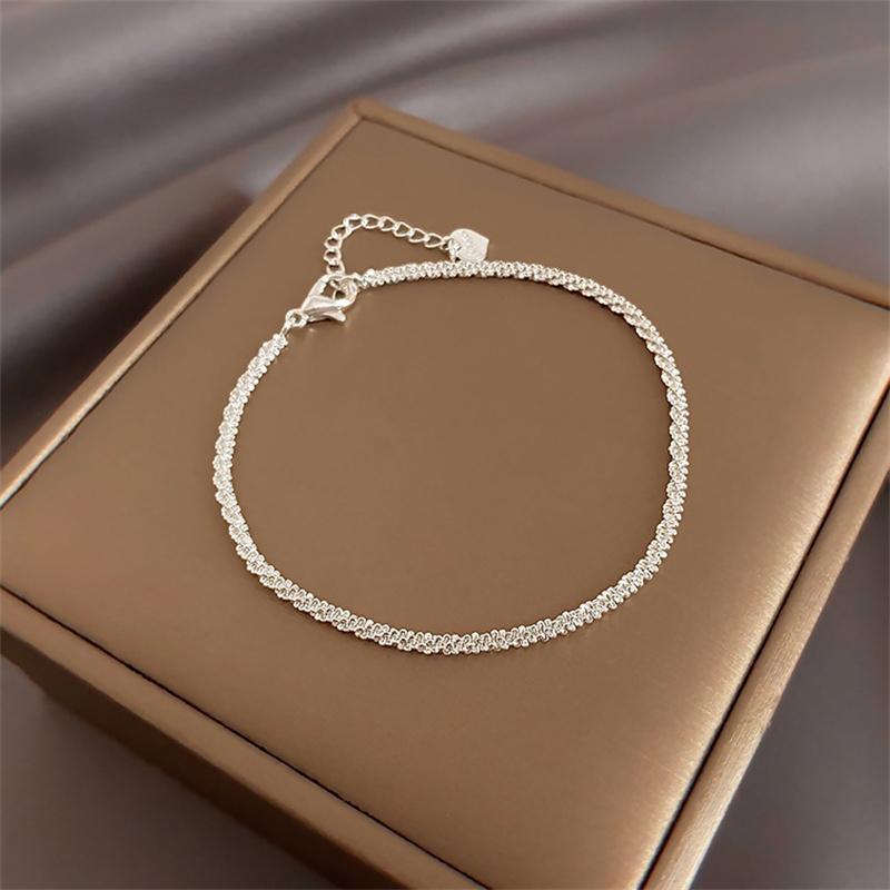 Sparkling Adjustable Bracelets For Women Elegant Gypsophila Wedding Jewelry Gift