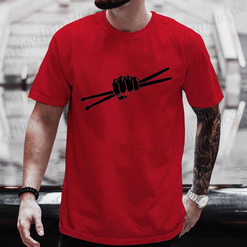 Drumset Drum Drummer Vintage TShirt for Women Men Funny Casual TShirt Clothes Fashion Trendy Men Tee TShirts Clothing Tops
