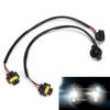 H16 5202 Male To H11 Female Pigtail Socket Headlight Fog Light Replacement for Wrangler JK JL