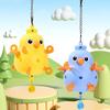 Interactive Bird Plaything Colorful Chewable Ball for Parrots Small Birds Beak Health Maintenance Bird Parrot Hanging Toys
