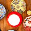 Bohemian Ceramic Plate Home Creative Western Food Fruit High-rimmed Round High-value Oven Microwave Applicable