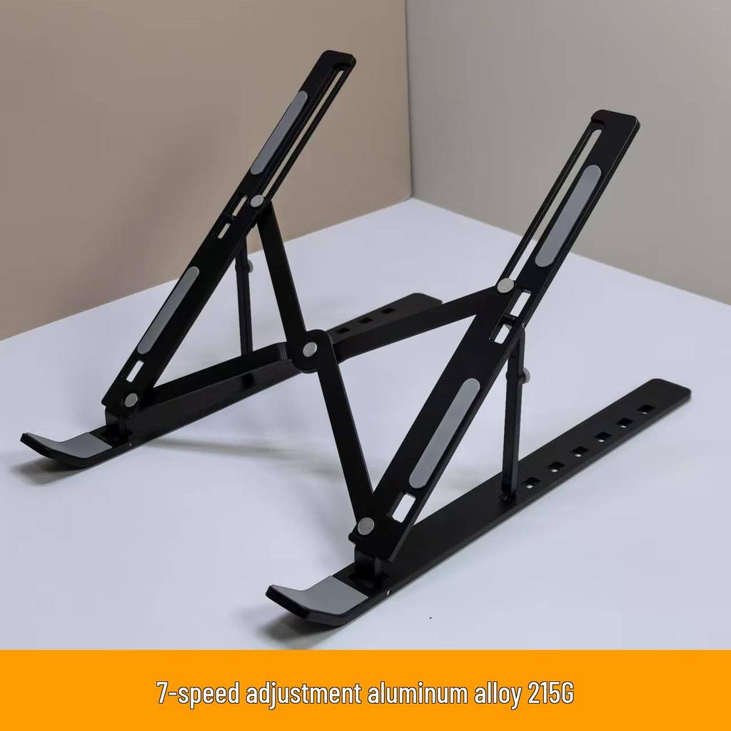 Foldable Aluminum Laptop Stand with Cooling Bracket (Not for domestic purchase)