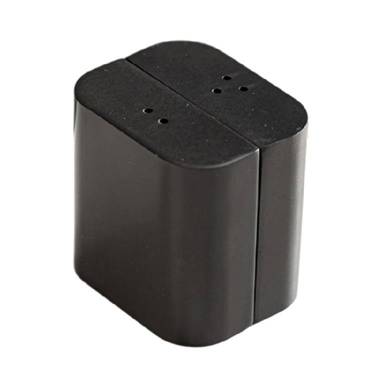 2 st Kryddströare Rostfritt Stål Salt Peppar Dispenser Kryddbehållare för Restauranger och Utomhusmatlagning