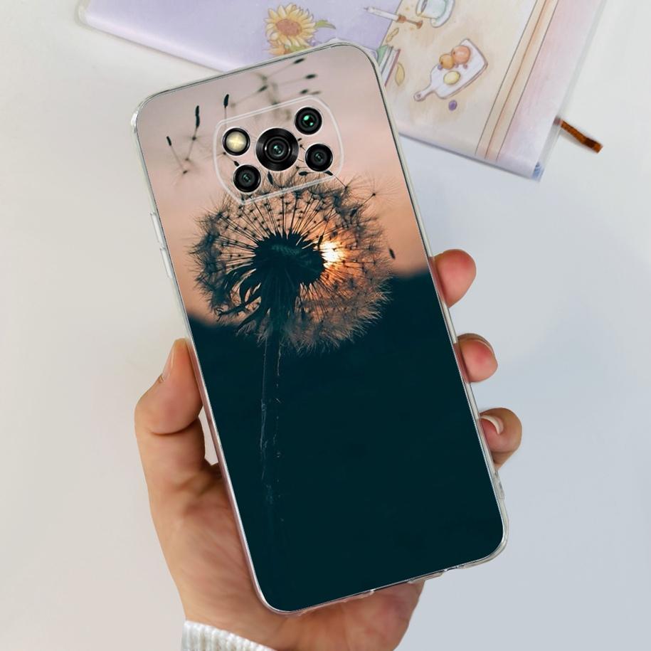 For Xiaomi Poco X3 Pro Phone Case Soft Silicon TPU Shockproof Coque For Poco X3 PocoX3 X 3 NFC Back Cover Bumper Astronaut Funda