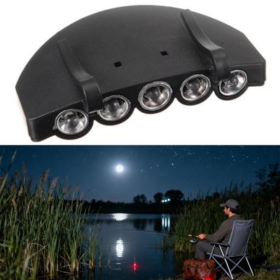 Clip Flashlight Waterproof Hat Headlamp for Hiking Outdoor Traveling Climbing