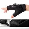 Motorcycle Riding Gloves for Men and Women Anti Collision Shell Fighting Hard Shell Outdoor Sports Non Slip Half Finger Gloves