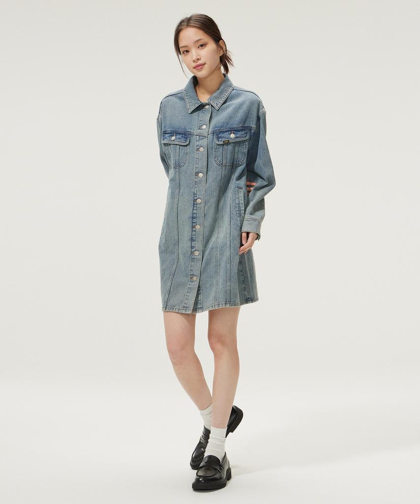 Lee Denim Dress Indigo Medium