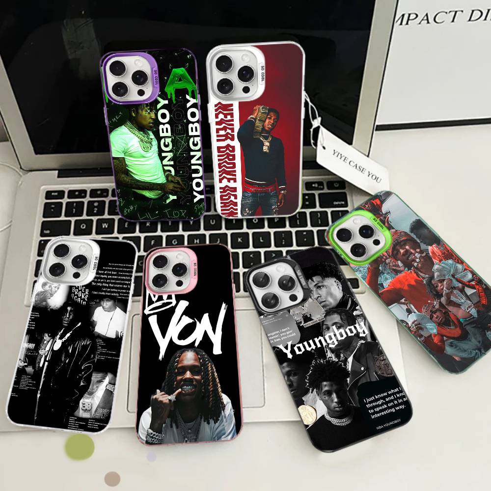 Rapper Youngboy Never Broke Again For IPhone 17 16 15 14 13 12 11 Pro Max Plus Matte Color Back Phone Cover