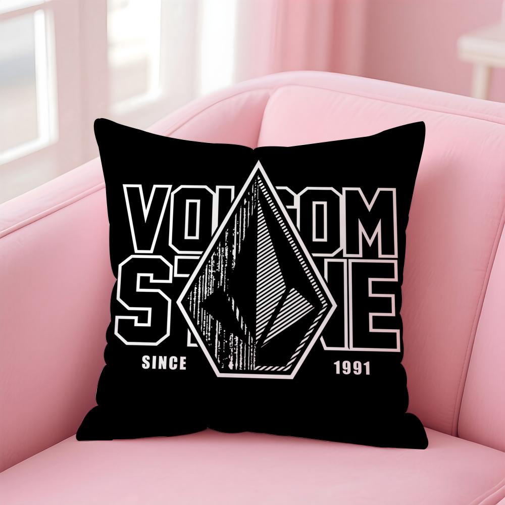 Extreme Sports Stone VVolcom Cushion Cover Pillowcase Short Plush Invisible zipper Room Sofa Cushion Cover