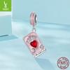 S925 Silver Queen Tarot Pendant, Wind Personality Diy Bracelet Beaded Accessories